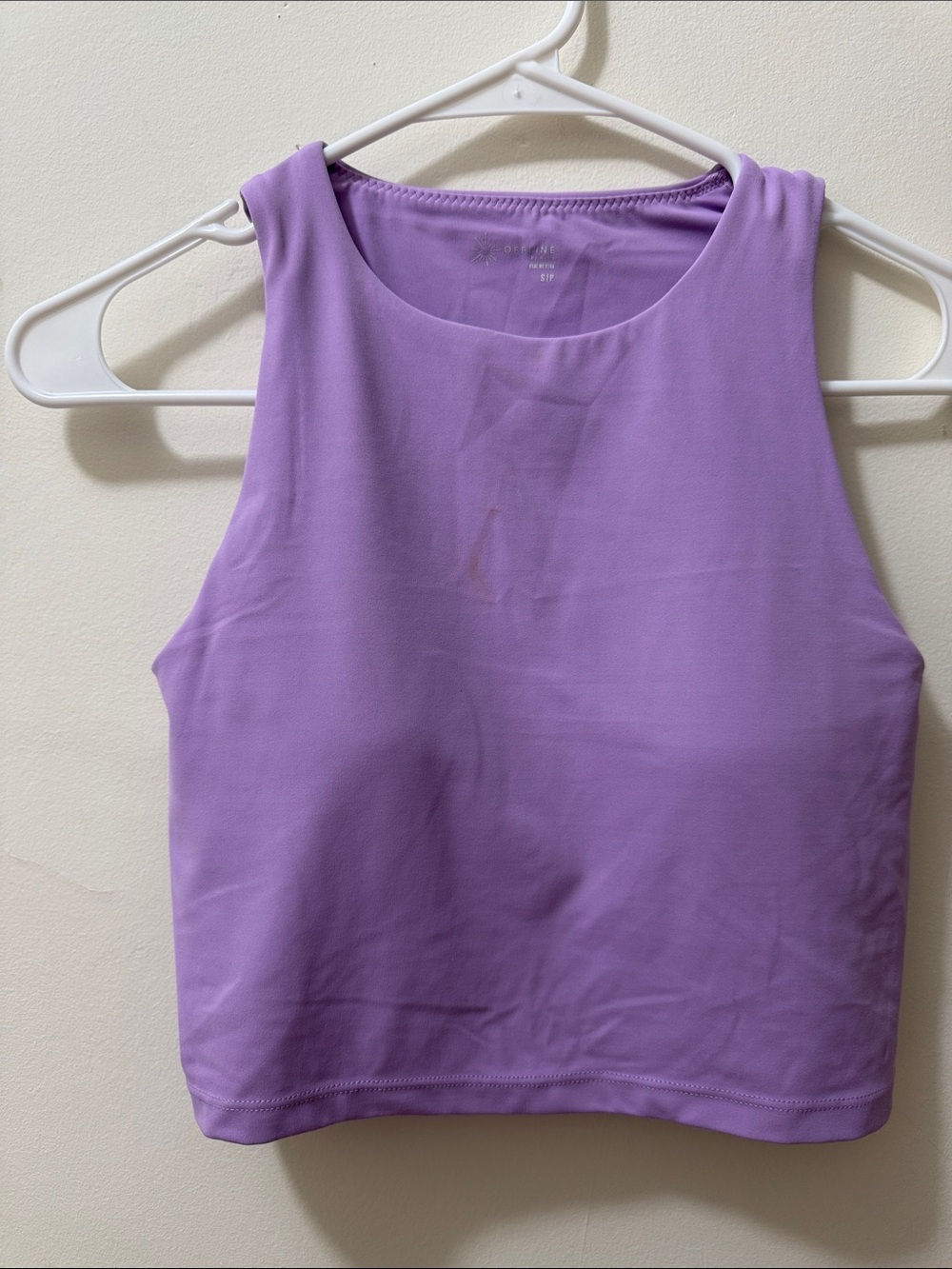 Everyday Lavender Crop Tank Top
